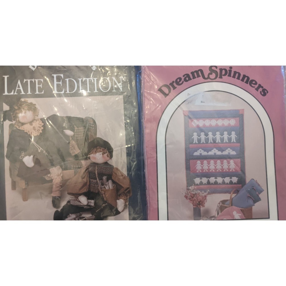 Dream Spinners Snippets Two Patterns, Paper Dolls and Late Ediition